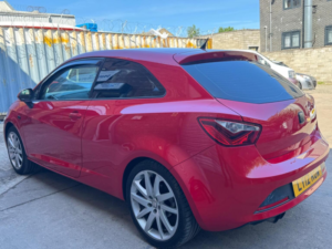 2012 SEAT Ibiza 1.4 Tsi Fr Sport Coupe DSG Euro 5 3dr in Red — image 4