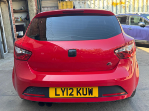 2012 SEAT Ibiza 1.4 Tsi Fr Sport Coupe DSG Euro 5 3dr in Red — image 5