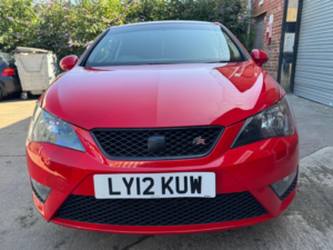 2012 SEAT Ibiza 1.4 Tsi Fr Sport Coupe DSG Euro 5 3dr in Red — image 6