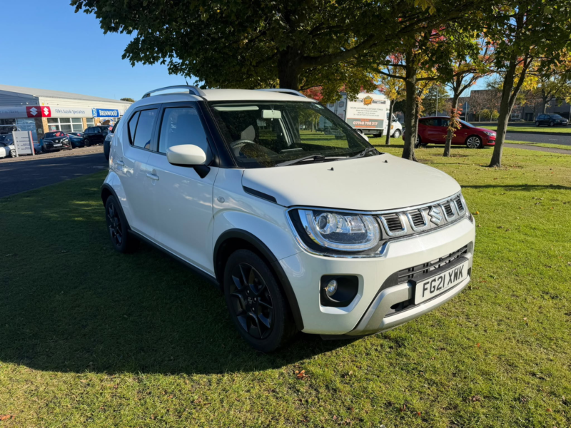 2021 Suzuki Ignis 1.2 Dualjet Mhev Sz-T Hatchback 5dr Petrol Hybrid Manual Euro 6 (s/s) (83 Ps) in White — image 1