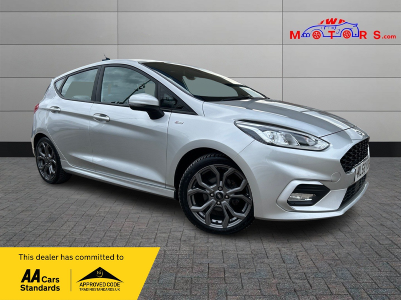 2018 Ford Fiesta 1.0 T Ecoboost St-Line in Silver — image 1