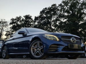 2020 Mercedes-Benz C Class 2.0 C300d Amg Line (premium Plus) G-Tronic+ 4matic Euro 6 (s/s) 2dr in Blue — image 3