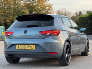 2016 SEAT Leon 2.0 Tsi Cupra 290 Black DSG Euro 6 (s/s) 5dr in Grey — image 5