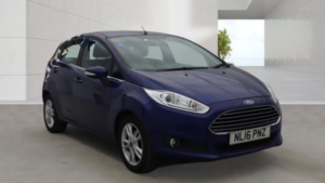 2016 Ford Fiesta 1.0 T Ecoboost Zetec Blue 5dr 1 Keeper+low Tax in Blue — image 3