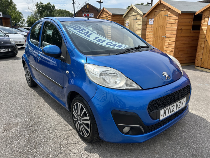 2012 Peugeot 107 1.0 12v Active in Blue — image 1