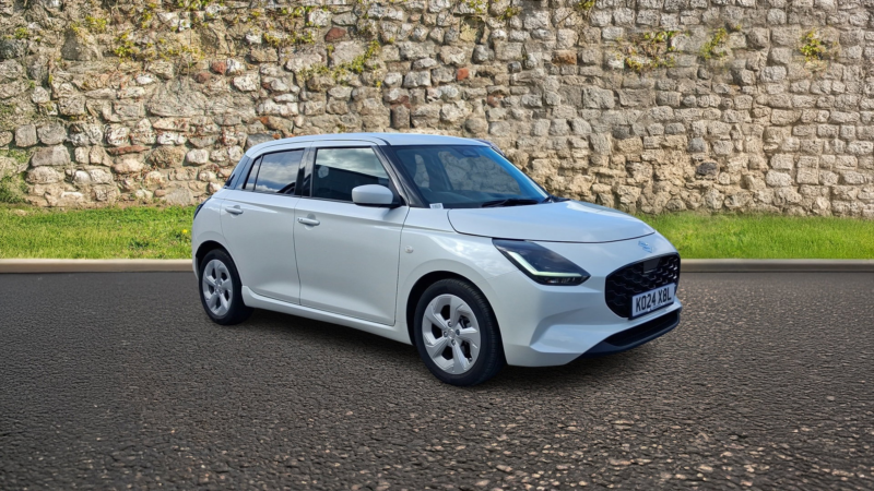 2024 Suzuki Swift 1.2 Mhev Motion Hatchback 5dr Petrol Hybrid CVT Euro 6 (s/s) (82 Ps) in White — image 1