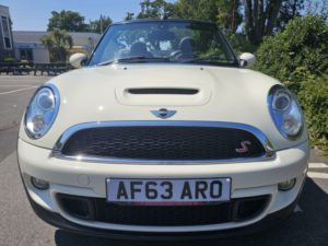 2013 MINI Convertible 1.6 Cooper S Convertible in White — image 3