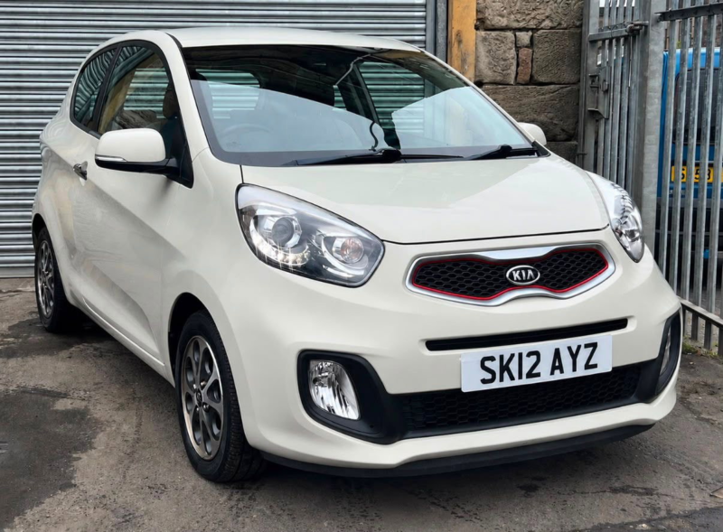 2012 Kia Picanto 1.25 Ecodynamics Halo Hatchback 3dr Petrol Manual Euro 5 (s/s) (84 Bhp) in Beige — image 1