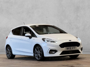 2018 Ford Fiesta 1.0t Ecoboost St-Line Euro 6 (s/s) 5dr in White — image 3