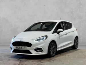 2018 Ford Fiesta 1.0t Ecoboost St-Line Euro 6 (s/s) 5dr in White — image 4