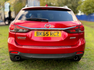 2015 Mazda Mazda6 2.2 Skyactiv-D Sport Nav Tourer Auto Euro 6 (s/s) 5dr in Red — image 6