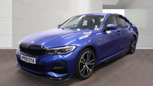 2020 BMW 3 Series 2.0 330e 12kwh M Sport Saloon 4dr Petrol Plug-In Hybrid Auto Euro 6 (s/s) (292 Ps) in Blue — image 2