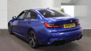 2020 BMW 3 Series 2.0 330e 12kwh M Sport Saloon 4dr Petrol Plug-In Hybrid Auto Euro 6 (s/s) (292 Ps) in Blue — image 3