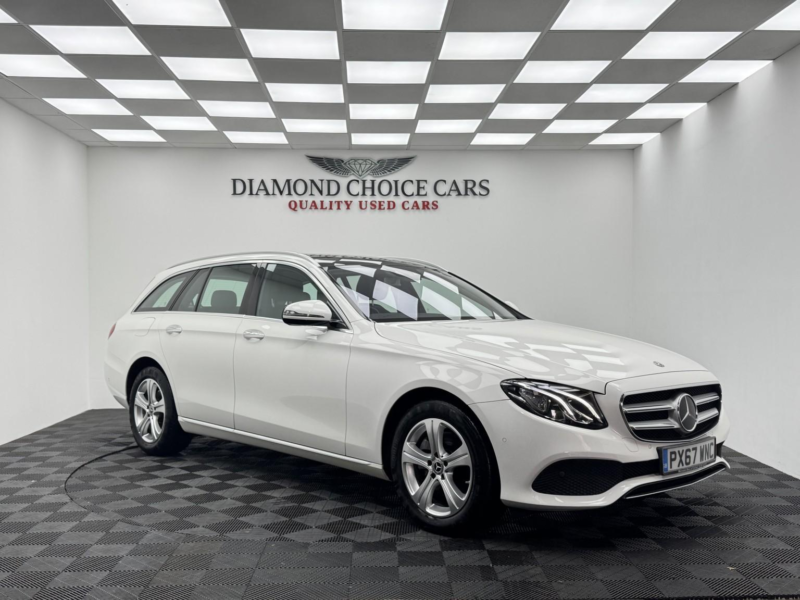 2017 Mercedes-Benz E Class 2.0 E220d Se in White — image 1