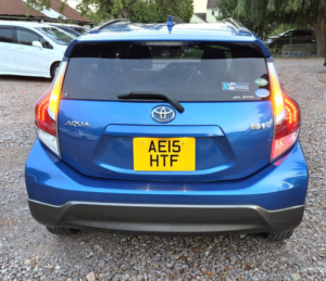 2015 Toyota Aqua 1.5l Hybrid - X Urban Edition - Ulez/caz Pass- Free 24months Gold Warranty & 12months Aa Breakdown Cover in Blue — image 6