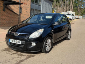 2009 Hyundai I20 1.4 Style Euro 4 5dr in Black — image 3