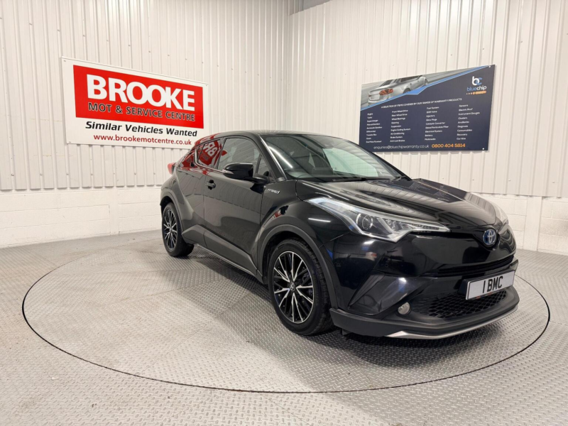 2017 Toyota C-Hr 1.8 Vvt-H Excel CVT Euro 6 (s/s) 5dr in Black — image 1