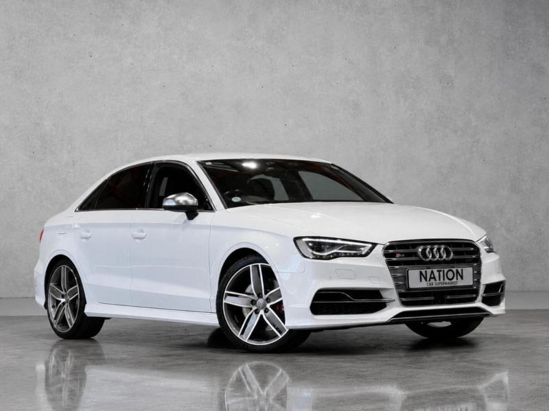 2015 Audi S3 2.0 Tfsi S Tronic Quattro Euro 6 (s/s) 4dr (nav) in White — image 1
