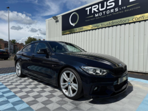 2016 BMW 4 Series Gran Coupe 2.0 420d M Sport Euro 6 (s/s) 5dr in Black — image 4