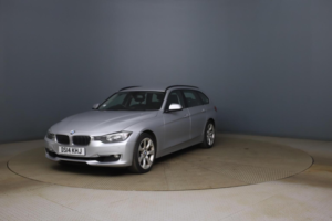 2014 BMW 3 Series 2.0 320i Luxury Touring Auto Euro 6 (s/s) 5dr in Silver — image 3