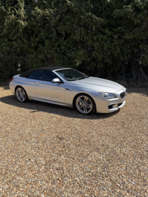 2013 BMW 6 Series 3.0 640d M Sport Convertible in Silver — image 2