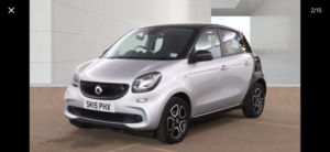 2015 Smart Forfour 1.0 Prime in Silver — image 2