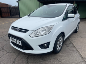 2014 Ford C-Max 1.6 Tdci Zetec MPV 5dr Diesel Manual Euro 5 (115 Ps) in White — image 2