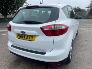 2014 Ford C-Max 1.6 Tdci Zetec MPV 5dr Diesel Manual Euro 5 (115 Ps) in White — image 4