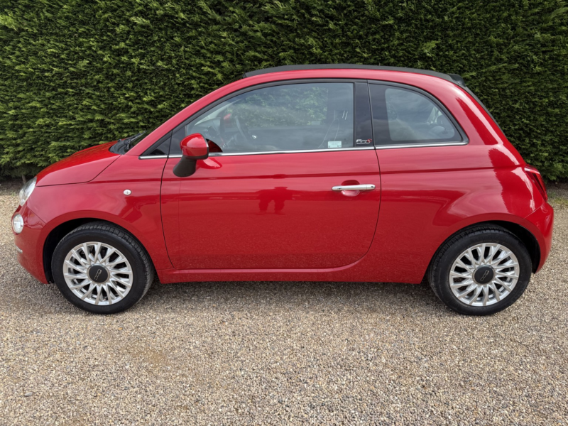 2019 Fiat 500c 1.2 1.2 69hp Lounge Convertible in Red — image 1