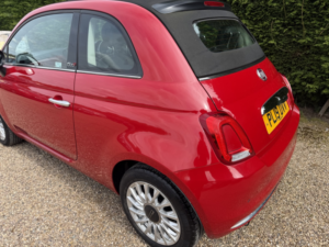 2019 Fiat 500c 1.2 1.2 69hp Lounge Convertible in Red — image 4