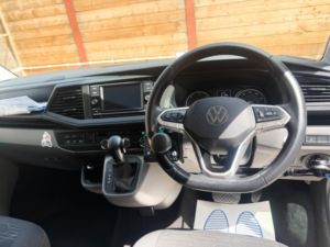 2021 Volkswagen Transporter 4 SEAT Driver Transfer Wheelchair Accessible Disabled Access Vehicle Wav in Black — image 2