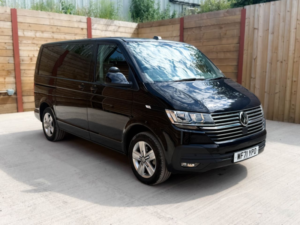 2021 Volkswagen Transporter 4 SEAT Driver Transfer Wheelchair Accessible Disabled Access Vehicle Wav in Black — image 3
