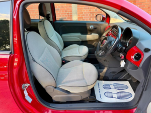 2010 Fiat 500 1.2 Lounge Dualogic Euro 4 3dr in Red — image 3