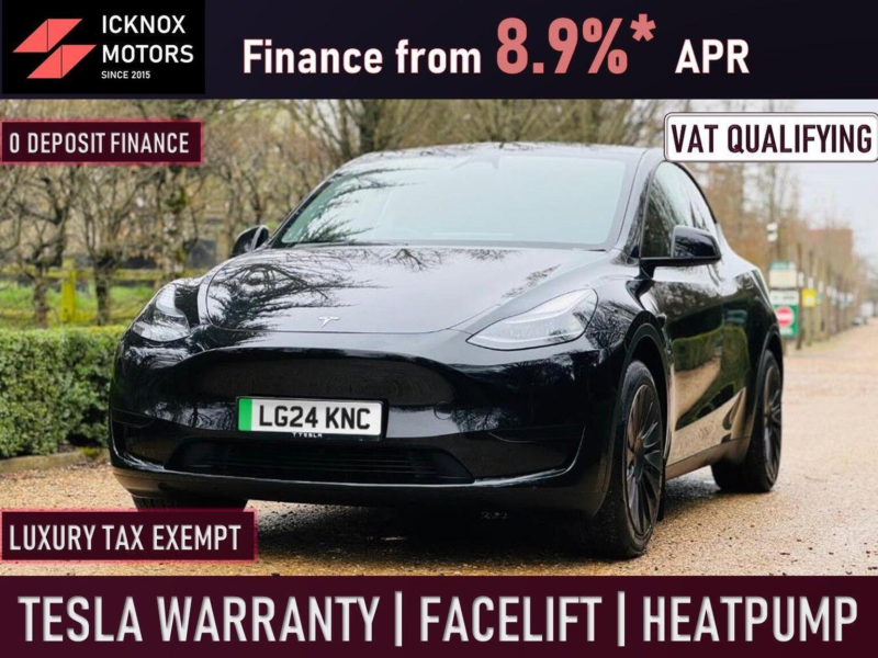2024 Tesla Model Y Auto Rwd 5dr in Black — image 1