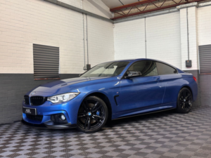 2015 BMW 4 Series 3.0 435i M Sport Coupe 2dr Petrol Auto Euro 6 (s/s) (306 Ps) in Blue — image 3