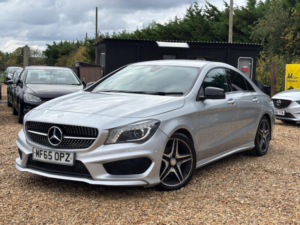 2015 Mercedes-Benz Cla 1.6 Cla180 Amg Sport Coupe Euro 6 (s/s) 4dr in Silver — image 4
