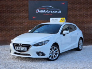 2015 Mazda Mazda3 2.2 Skyactiv-D Sport Nav in White — image 4