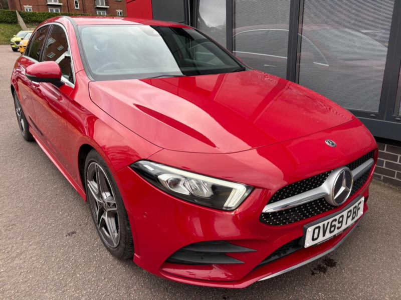 2019 Mercedes-Benz A Class 2.0 A220d Amg Line (premium) 8g-Dct Euro 6 (s/s) 5dr in Red — image 1