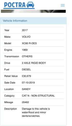 2017 Volvo Xc60 2.0 D5 Powerpulse R-Design Auto AWD Euro 6 (s/s) 5dr in Silver — image 3