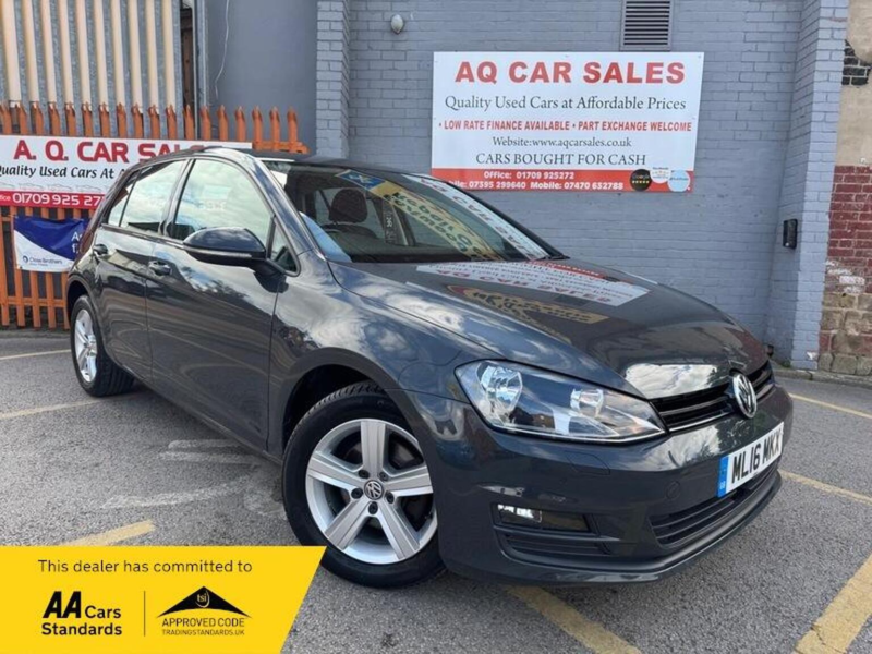 2016 Volkswagen Golf 1.6 Tdi Bluemotion Tech Match Edition Euro 6 (s/s) 5dr in Grey — image 1