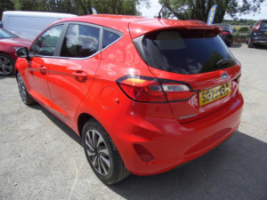 2023 Ford Fiesta 1.0t Ecoboost Mhev Titanium Dct Euro 6 (s/s) 5dr in Red — image 4