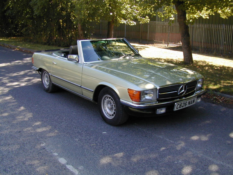 1985 Mercedes-Benz Sl Ref 8790 - Mercedes Benz R107 500 Sl 5.0 V8 Classic Rhd - Ulez - Uk Car in Green — image 1