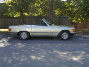 1985 Mercedes-Benz Sl Ref 8790 - Mercedes Benz R107 500 Sl 5.0 V8 Classic Rhd - Ulez - Uk Car in Green — image 2