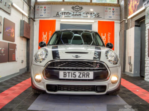 2015 MINI Hatch 2.0 Cooper Sd Euro 6 (s/s) 5dr in Silver — image 2