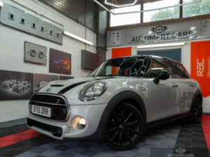 2015 MINI Hatch 2.0 Cooper Sd Euro 6 (s/s) 5dr in Silver — image 3