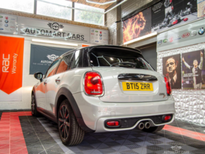 2015 MINI Hatch 2.0 Cooper Sd Euro 6 (s/s) 5dr in Silver — image 4