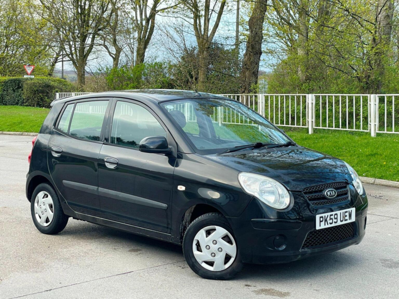 2009 Kia Picanto 1.0 1 5dr in Black — image 1