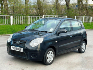 2009 Kia Picanto 1.0 1 5dr in Black — image 3