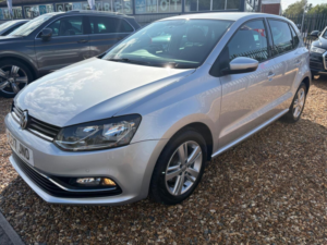 2017 Volkswagen Polo 1.2 Tsi Bluemotion Tech Match Euro 6 (s/s) 5dr in Silver — image 3