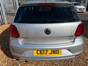 2017 Volkswagen Polo 1.2 Tsi Bluemotion Tech Match Euro 6 (s/s) 5dr in Silver — image 6